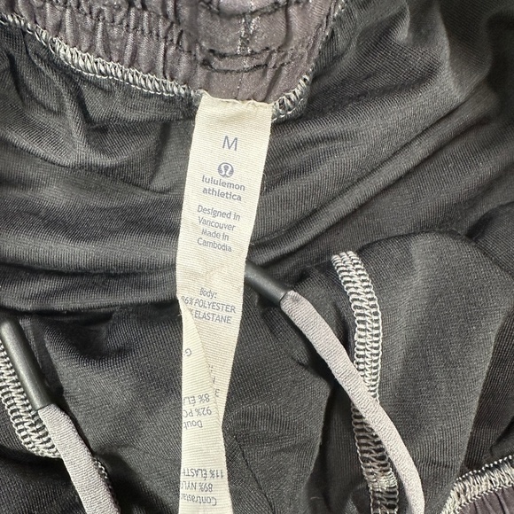 Lululemon Run Response Gray Brown Plaid Men's Shorts Size M - Picture 2 of 9 Lu - Picture 10 of 10